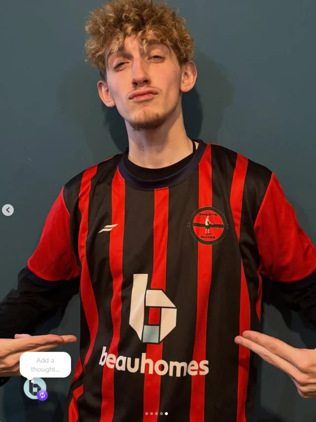 Emery’s Elites football team, sponsored by Beau Homes